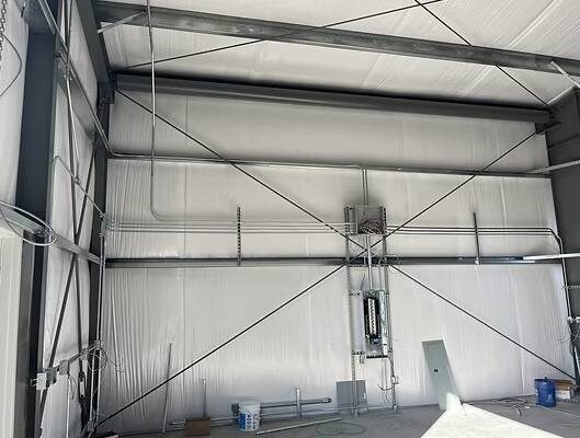 Commercial conduit and panel rough-in by All Covered Electric